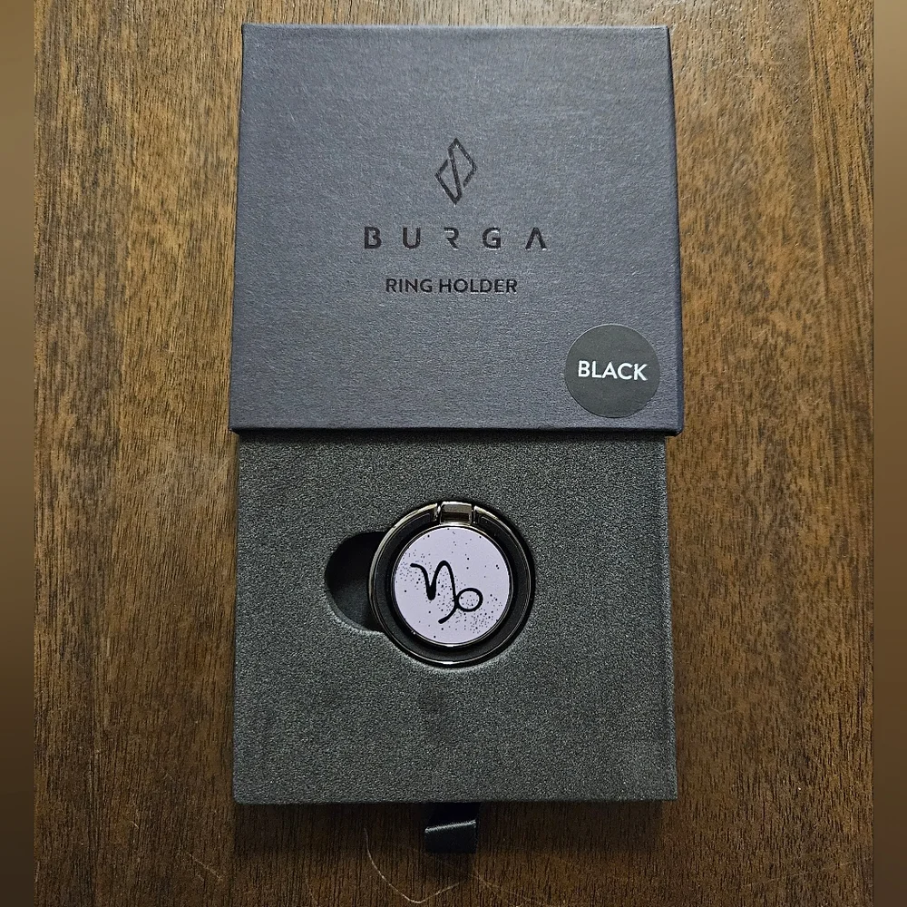 Black Ring Holder